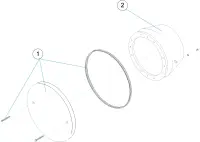 Pièces détachées pour Bouche d'aspiration de jeux aquatiques