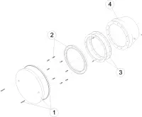 Pièces détachées pour Bouche d'aspiration large LINER