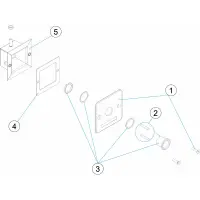 Pièces détachées pour Bouton poussoir étanche