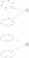 Pièces détachées pour Bride inox de refoulement