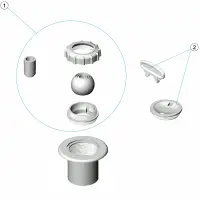 Pièces détachées pour Buse de refoulement long MULTIFLOW