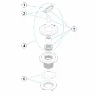 Pièces détachées pour Buse de refoulement MULTIFLOW PRÉFABRIQUÉ