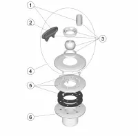 Pièces détachées pour Buse de refoulement NORM/PRESTIGE LINER