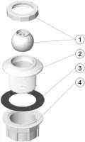 Pièces détachées pour Buse de refoulement réglable Béton