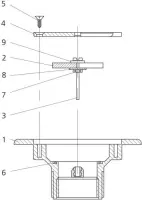 Pièces détachées pour Buse de sol Béton