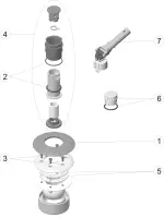Pièces détachées pour Buse NET N CLEAN orientable LINER