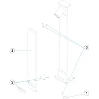 Pièces détachées pour Canon à eau PLUVIUM
