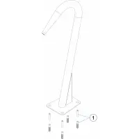 Pièces détachées pour Canon à eau résidentiel à bouche plate