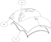 Pièces détachées pour Capot complet robot LAZERNAUT