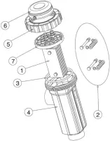 Pièces détachées pour Cellules ADVANCE. IDEGIS+. DOMOTIC 2008. STANDARD. TECNO