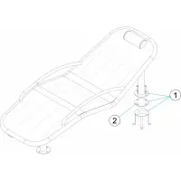 Pièces détachées pour Chaise longue hydromassage