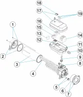 Pièces détachées pour Réchauffeur électrique Astral Titane