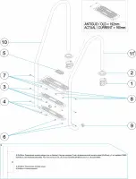Pièces détachées pour Échelle standard asymétrique aisi-316