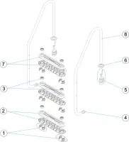 Pièces détachées pour Échelle standard haute protection