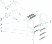 Pièces détachées pour Échelle surélevée