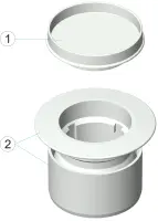 Pièces détachées pour Corps de buse NET'N'CLEAN orientable