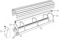 Pièces détachées pour Couverture automatique volet CAPCIR ECO II