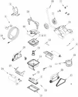 Pièces détachées pour Robot CyclonX type W Line