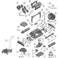 Pièces détachées pour D200, D200+, D200 LITE