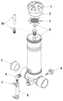 Pièces détachées pour Distributeur de chlore IN-LINE