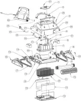Pièces détachées pour Robot Dolphin EASYKLEEN. VITRIUM