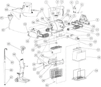 Pièces détachées pour Robot Dolphin PLUS BATTERY