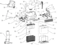 Pièces détachées pour Robots Dolphin SUPERKLEEN. TIBERIUS. DEXTON CLASS. SPRITE C