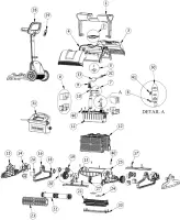 Pièces détachées pour Robot Dolphin SUPREME M5