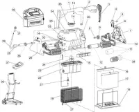 Pièces détachées pour Robot Dolphin ULTRA KLEEN