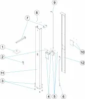 Pièces détachées pour Douche NIAGARA TOUCHLESS