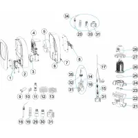 Pièces détachées pour Electrolyseur EI²iQ et Ei²iQ pH EVO