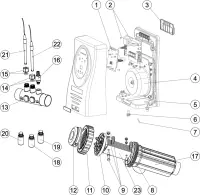 Pièces détachées pour Electrolyseur SPRINT CHLORE (V2)