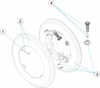 Pièces détachées pour Enjoliveur projecteur FLEXINICHE