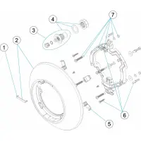 Pièces détachées pour Enjoliveur projecteur FLEXISLIM