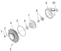 Pièces détachées pour pompe WATERWAY Executive 48-Frame