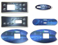 Pièces détachées pour Spas - Façades autocollantes type VL (BALBOA)
