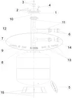 Pièces détachées pour Filtre ACIER INOX Ø 750