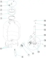Pièces détachées pour Filtre ALICANTE SIDE