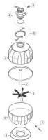Pièces détachées pour Filtre AQUARIUS TOP