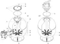 Pièces détachées pour Filtre ARTIK, HL