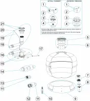 Pièces détachées pour Filtre ASTER USA