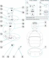 Pièces détachées pour Filtre ASTER