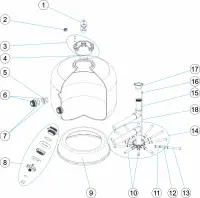 Pièces détachées pour Filtre BERLIN Ø 900