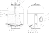 Pièces détachées pour Filtre BLACKLINE Crépines Ø1120, Ø1275