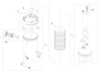 Pièces détachées pour Filtre à cartouche PROCLEAN PLUS
