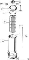 Pièces détachées pour Filtre à Cartouche STAR CLEAR I