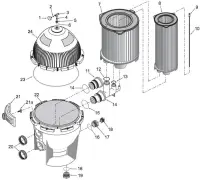 Pièces détachées pour Filtre à Cartouche SYSTEM 3