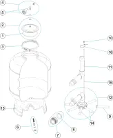 Pièces détachées pour Filtre CORONA side