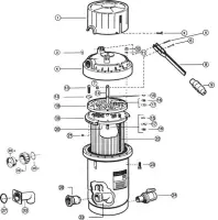 Pièces détachées pour Filtre à Diatomée PERFLEX 65-75