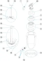 Pièces détachées pour Filtre DV TOP